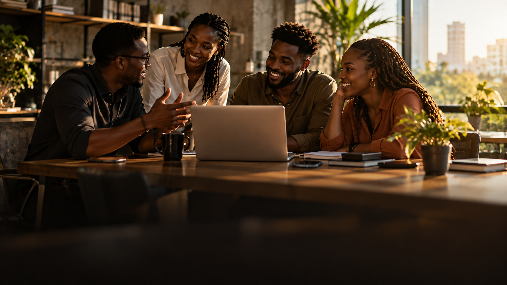 The Wiverr team at work